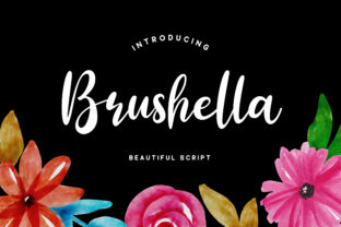 Brushella: A Script Font That Breathes Life Into Your Creations