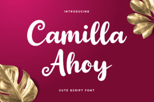 Camilla Ahoy: A Font That Brings Handmade Magic to Life