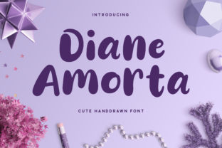 Diane Amorta: A Script Font for Digital Design