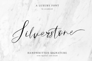 Discover the Charm of Silverstone: A Script Font for Editorial Design