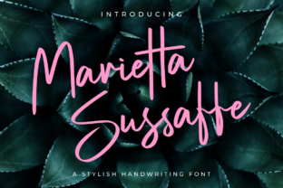 Discovering Marietta Sussaffe: A Script Font for Authentic Branding