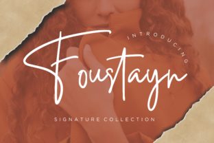 Foustayn: The Script Font That Elevates Your Digital Brand