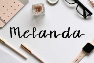 Introducing Melanda: A Script Font with a Quiet Confidence