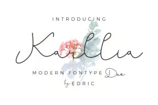 Karllia: A Modern Script Font for Editorial Elegance