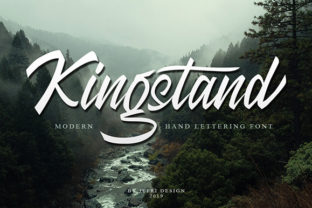 Kingstand: A Modern Script Font for Creative Branding