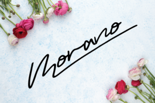 Morano: A Script Typeface That Feels Like Hand-Drawn Charm