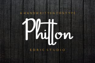 Phitton: A Script Font That Elevates Your Web Design