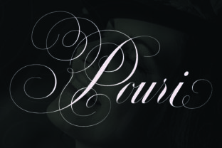 Pouri: A Font That Breathes Romance Into Every Page