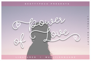 Power of Love: A Script Font for Editorial Elegance