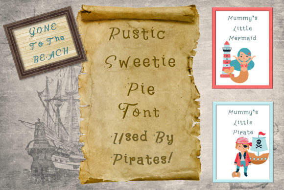 Rustic Sweetie Pie: A Warm, Whimsical Script Font for Thoughtful Design