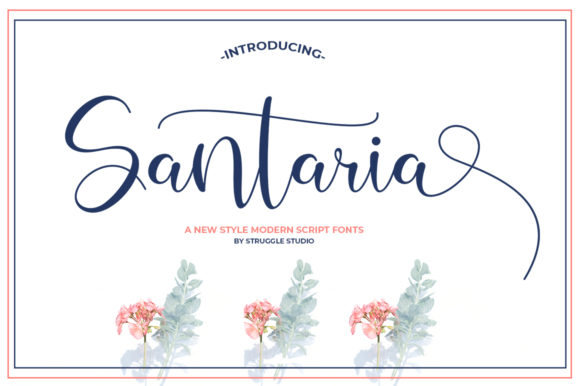 Santaria: A Font That Breathes Life into Your Handmade Creations