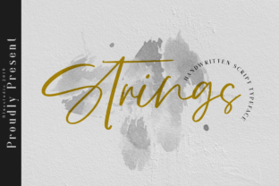Strings: A Premium Script Font That Elevates Real Business Branding