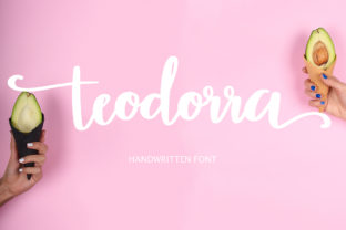 Teodorra: A Script Font That Elevates Campaign Design